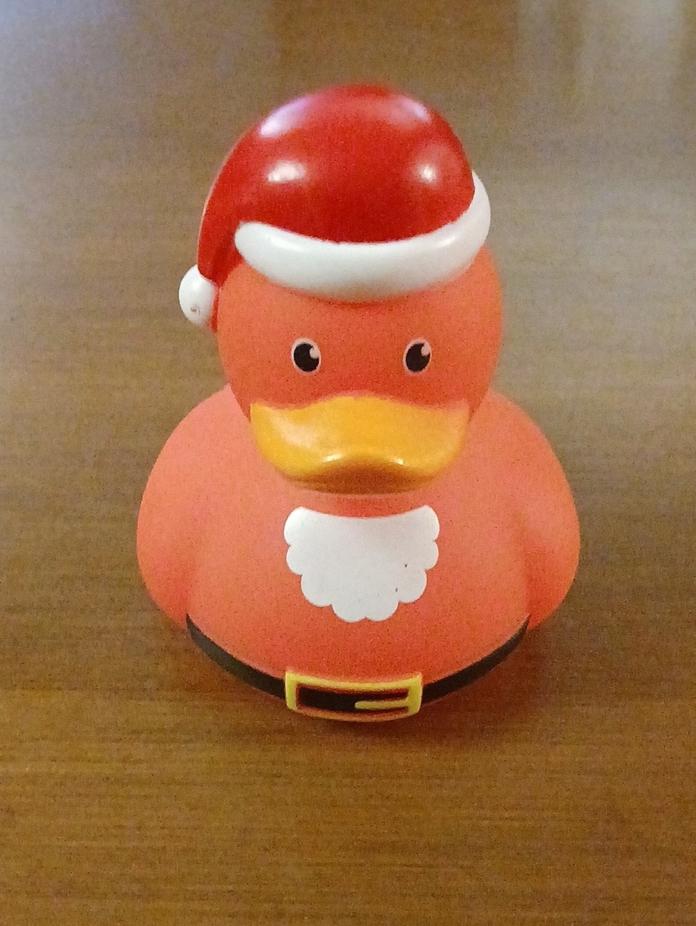 Red Santa Rubber Duck - Christmas Holiday Theme 4"